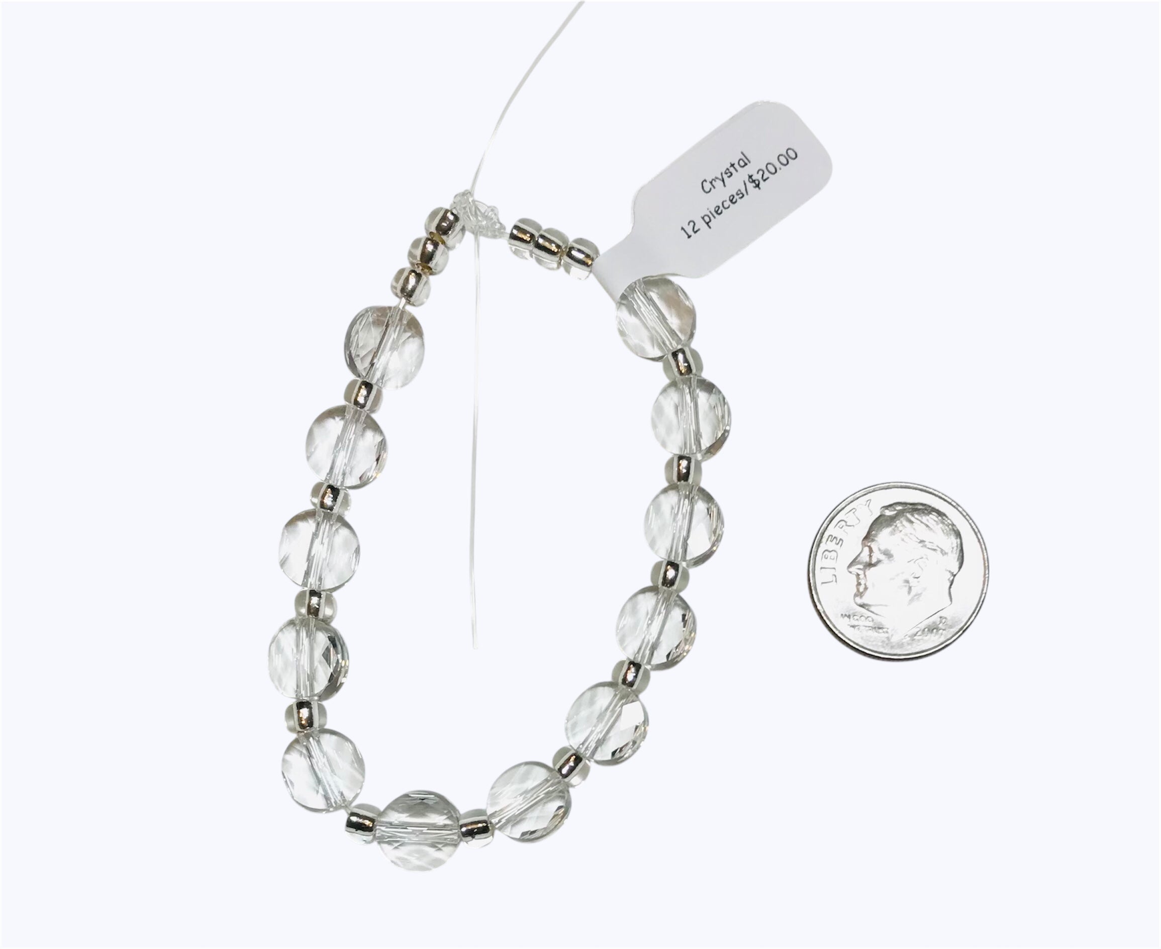 Swarovski Crystal Beads - 5052 - 8mm - Crystal
