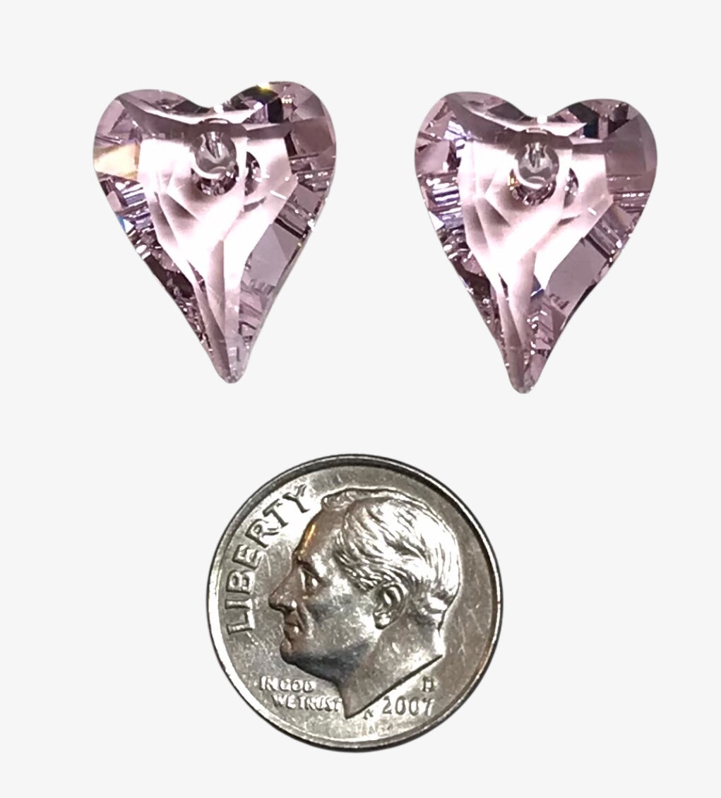 Swarovski Crystal Pendants/Beads - Article 6240 - 17mm - Rosaline