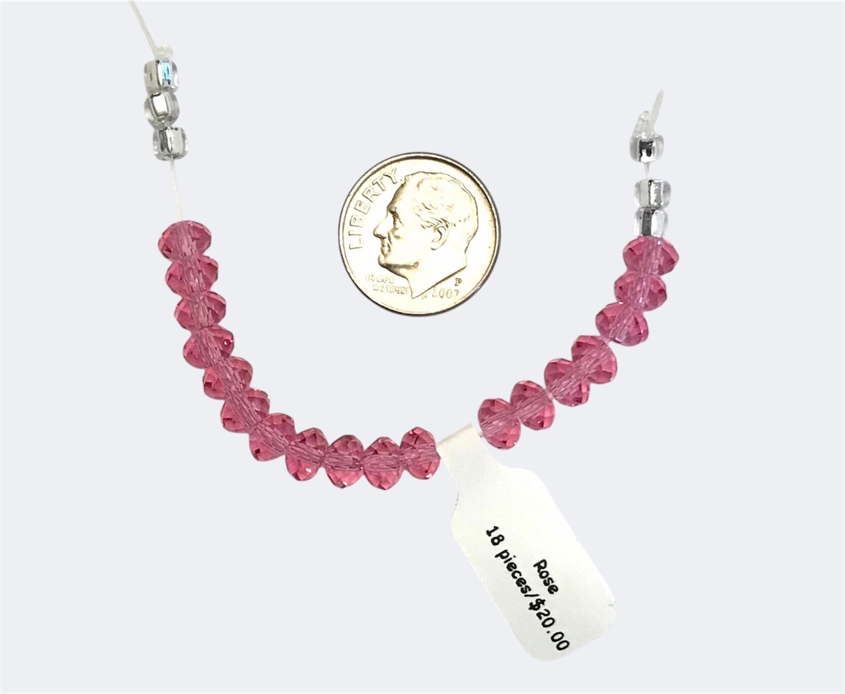 Swarovski Crystal Beads - Article 5040- 6mm - Rose