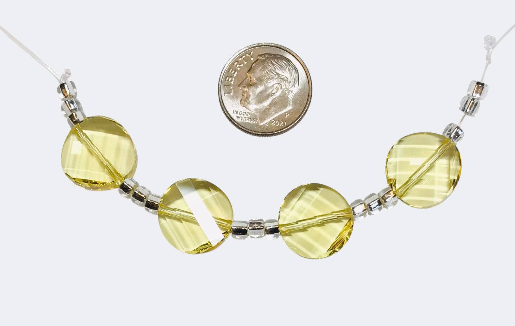 Swarovski Crystal Beads - Article 5621 - 14mm - Jonquil