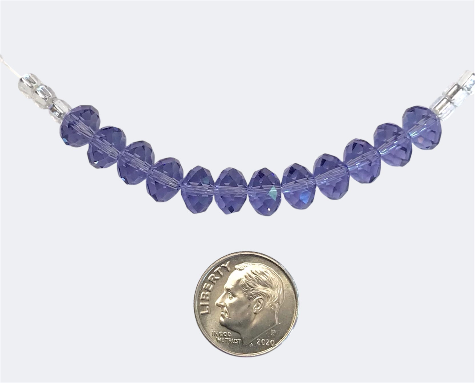 Swarovski Crystal Beads - Article 5040- 8mm - Tanzanite