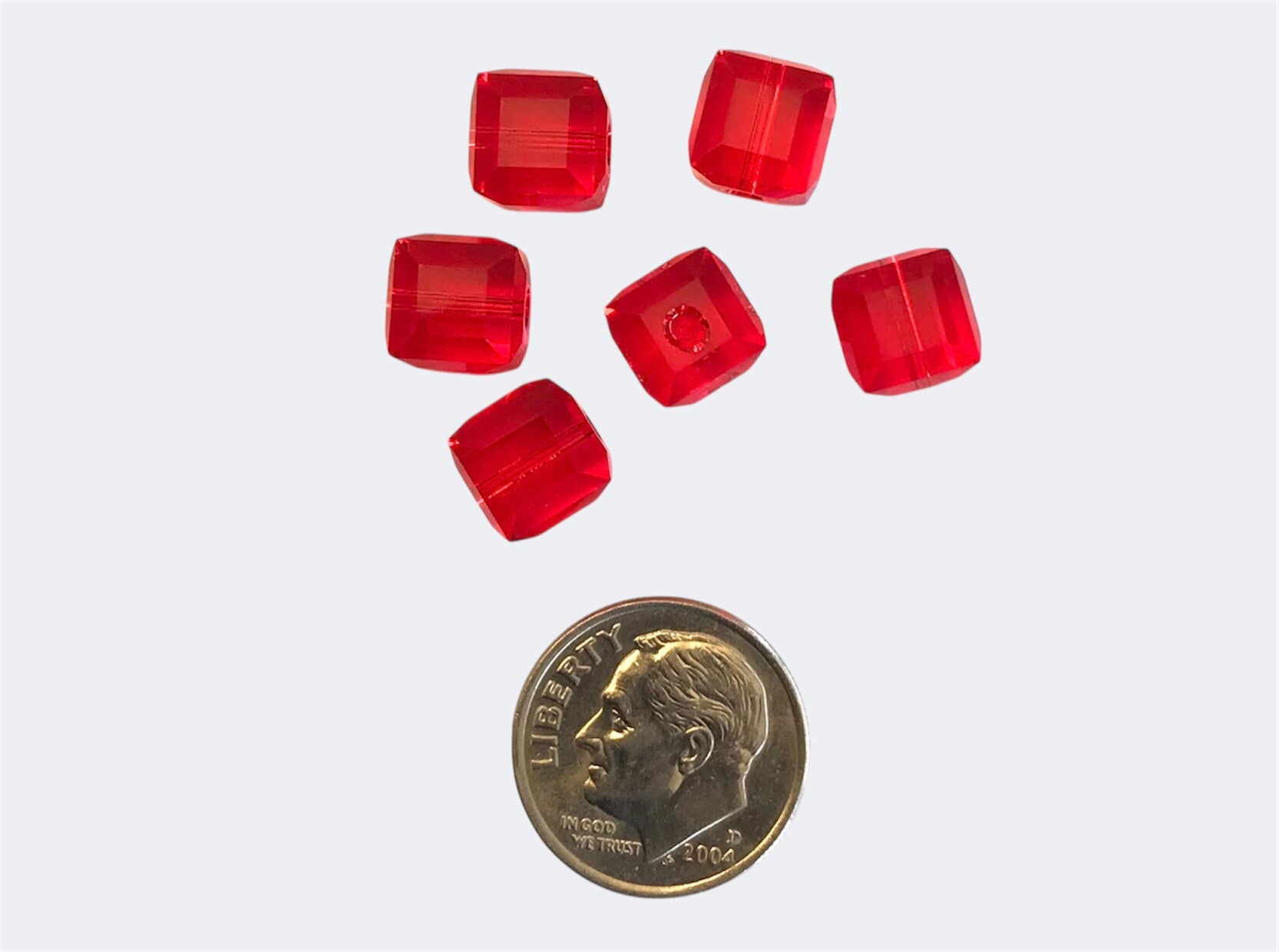 Swarovski Crystal Beads – Article 5601 – 8mm – Light Siam
