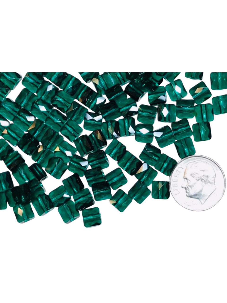 Swarovski Crystal Beads - Article 5053 - 6mm – Emerald