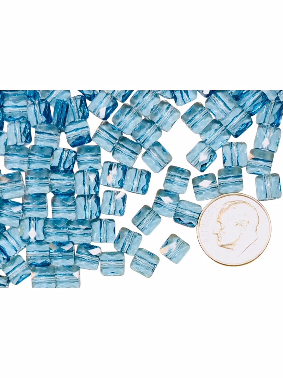 Swarovski Crystal Beads - Article 5053 - 6mm – Aquamarine