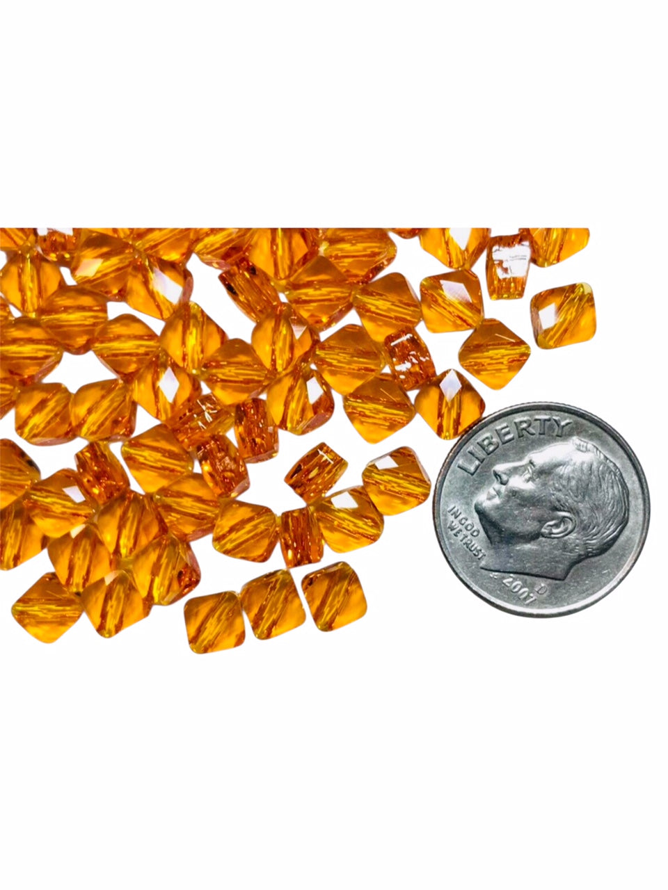 Swarovski Crystal Beads - Article 5054 - 6mm – Tangerine